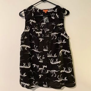 NEW W/O Tags, Modcloth dinosaur bone shirt size L